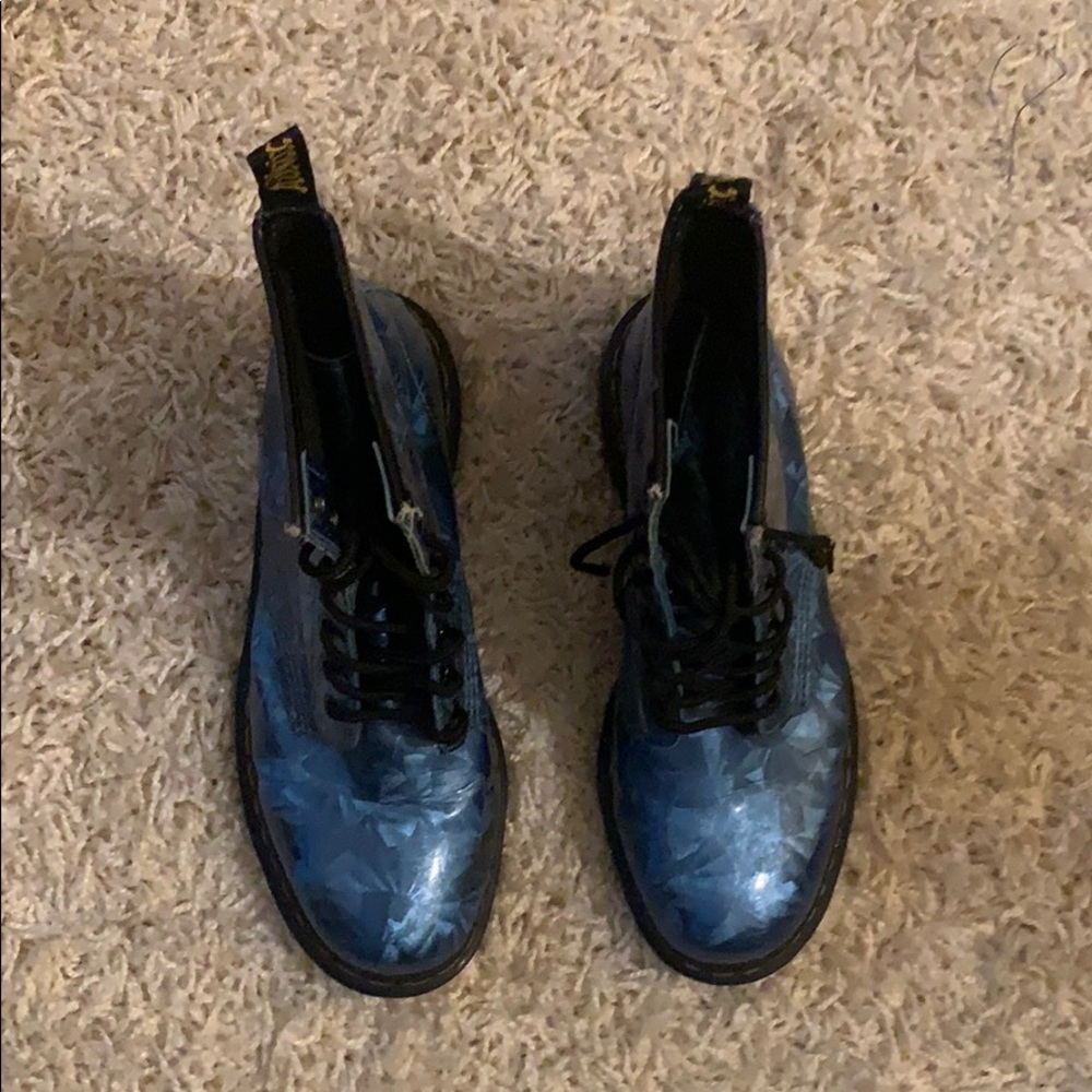 Blue Dr. Martens